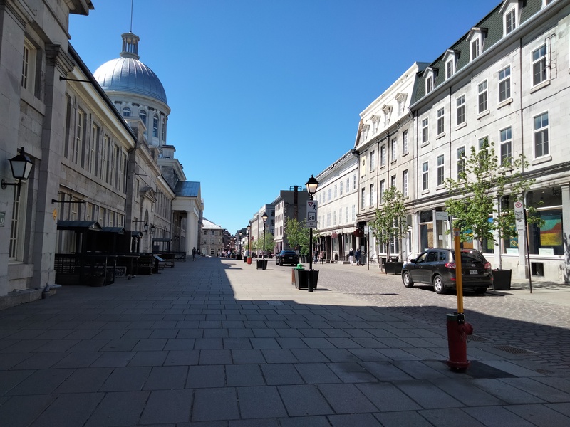 Rue St Paul dans le centre historique
